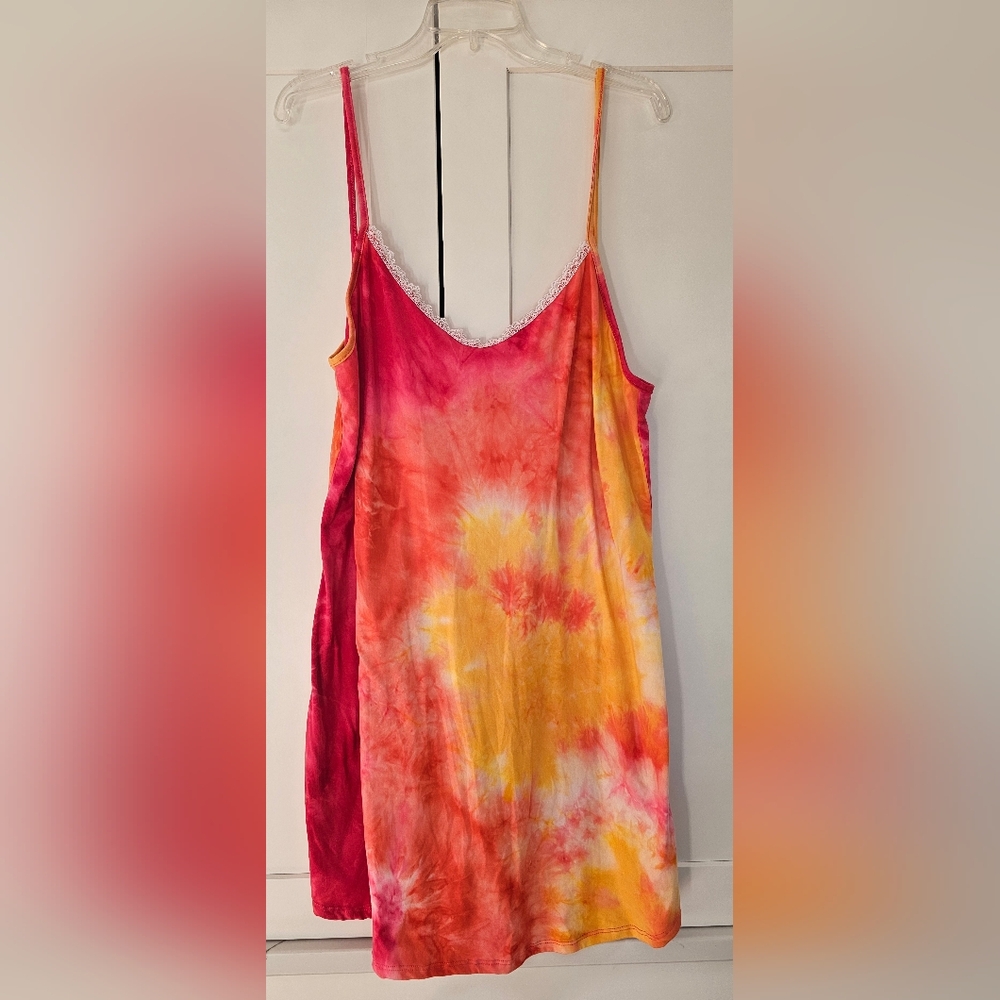 Soft Tie-Dye Night Gown XL